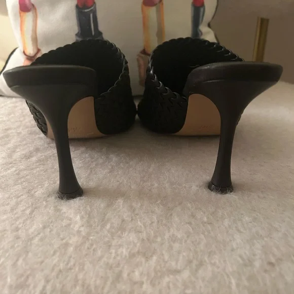 H&M Brown Braided High Heel Mule - Picture 5 of 5